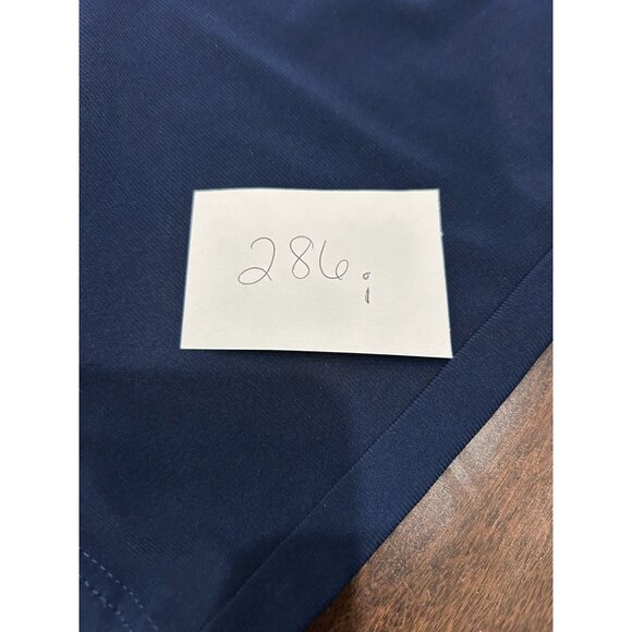 Clara Sunwoo Womens Navy Blue Stretchy Cropped Pants Sz Large - Picture 8 of 8